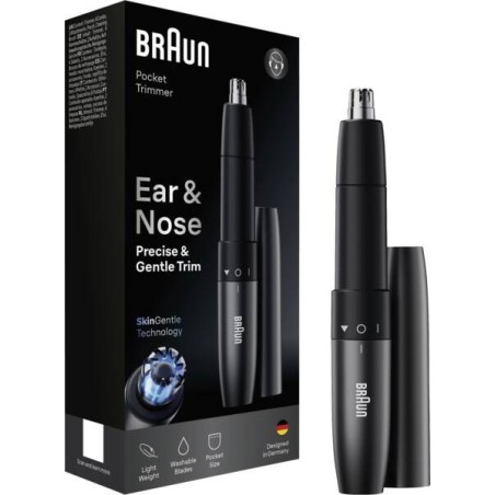 Braun EN 20 præcision trimmer Sort
